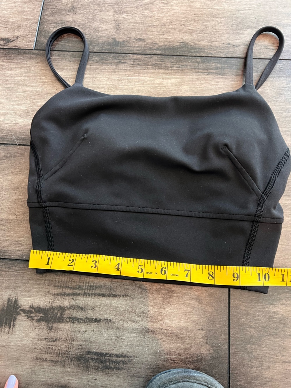 Lululemon Wonder Train Strappy Tank Top Black Women’s 2 Excellent Condition - Picture 8 of 9
